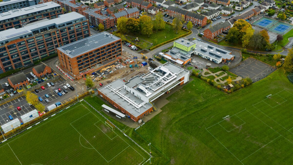 Somerdale Pavilion – Polyroof Roof Scheme & ProGrip Walkways, MLG UK project photo